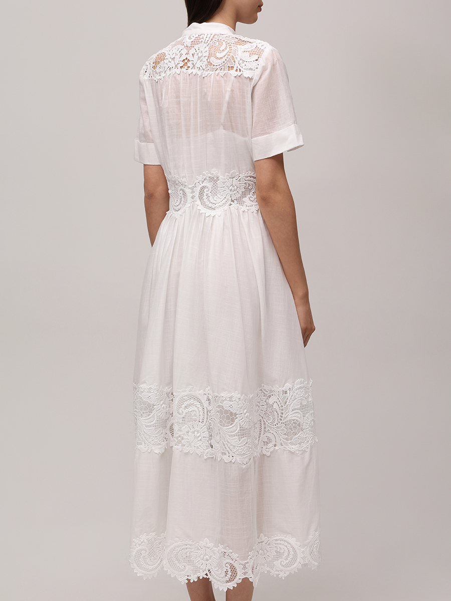 Платье хлопковое