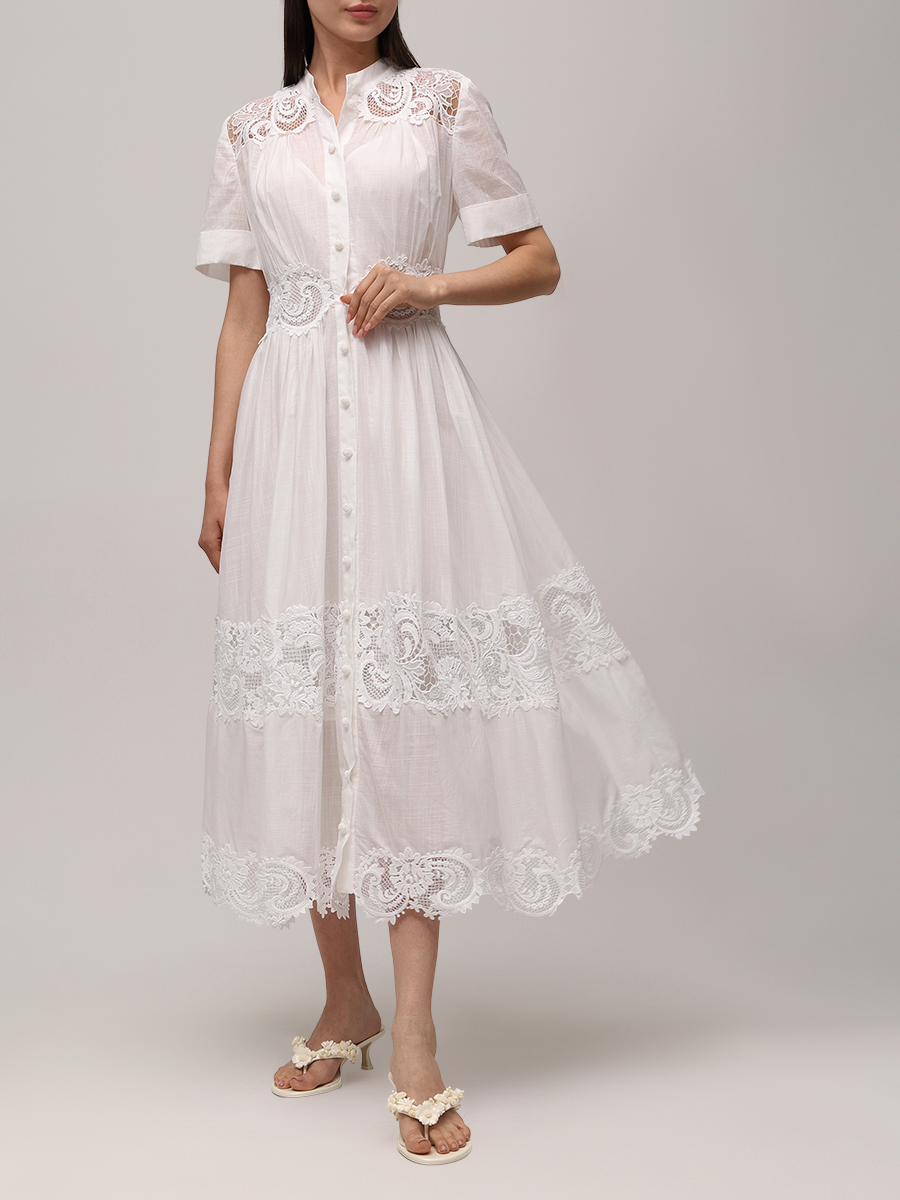 Платье хлопковое