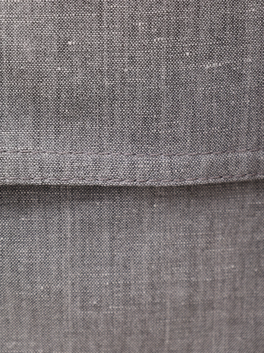 Брюки-карго из шерсти и льна