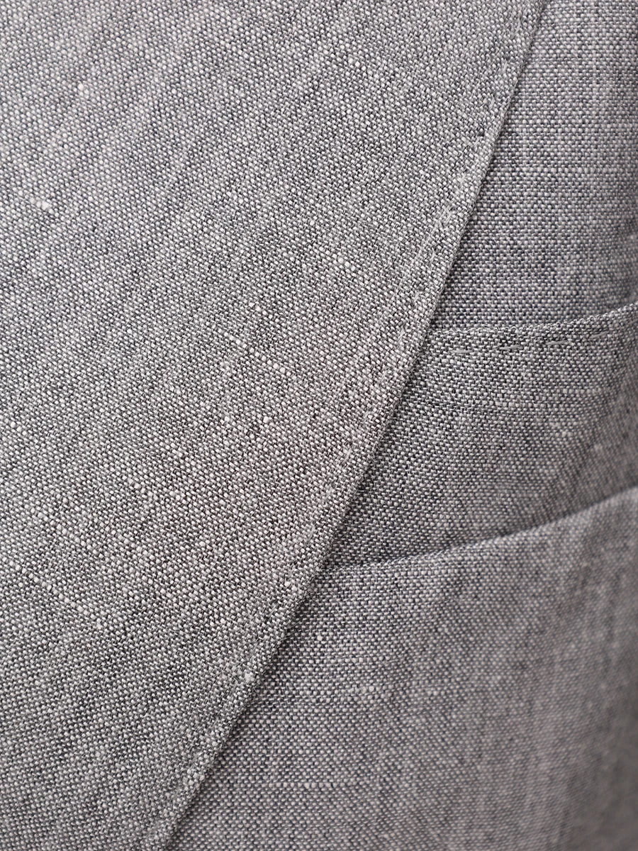 Пиджак из шерсти и льна