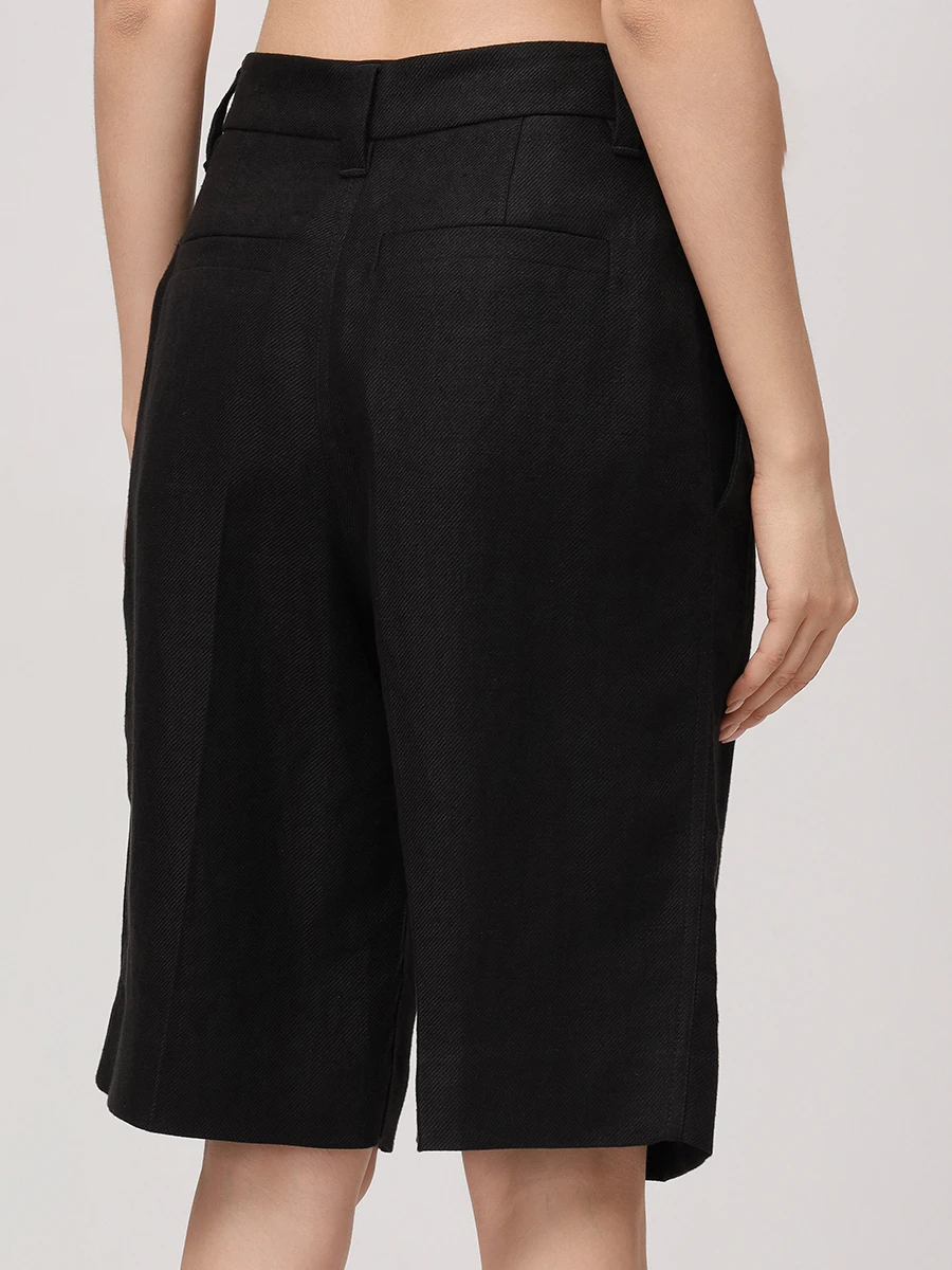 Бермуды льняные