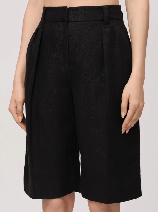 Бермуды льняные BRUNELLO CUCINELLI
