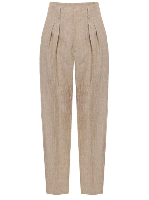 Брюки льняные BRUNELLO CUCINELLI