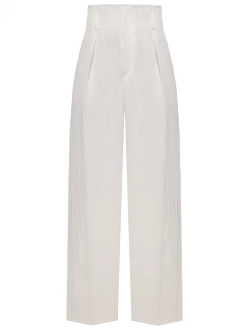 Брюки льняные BRUNELLO CUCINELLI