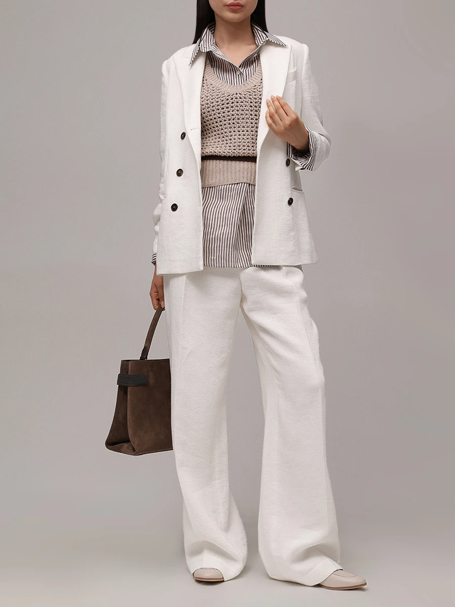 Пиджак льняной