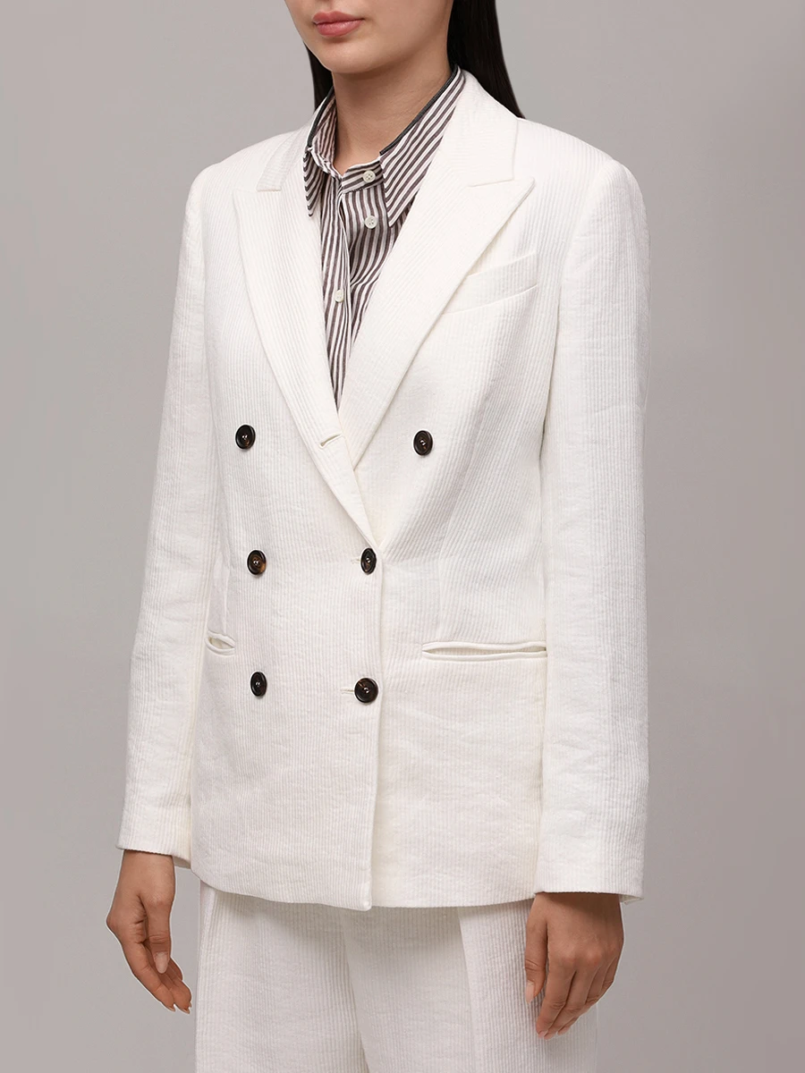 Пиджак льняной