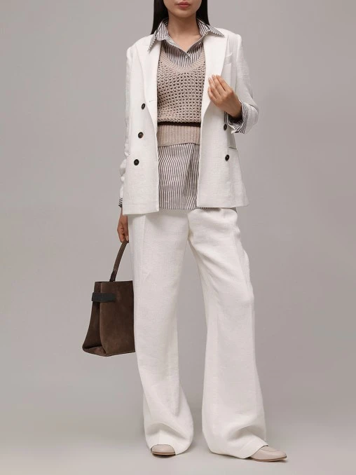 Пиджак льняной BRUNELLO CUCINELLI