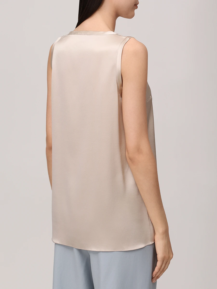 Топ шелковый