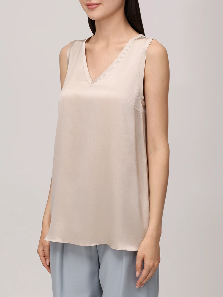 Топ шелковый