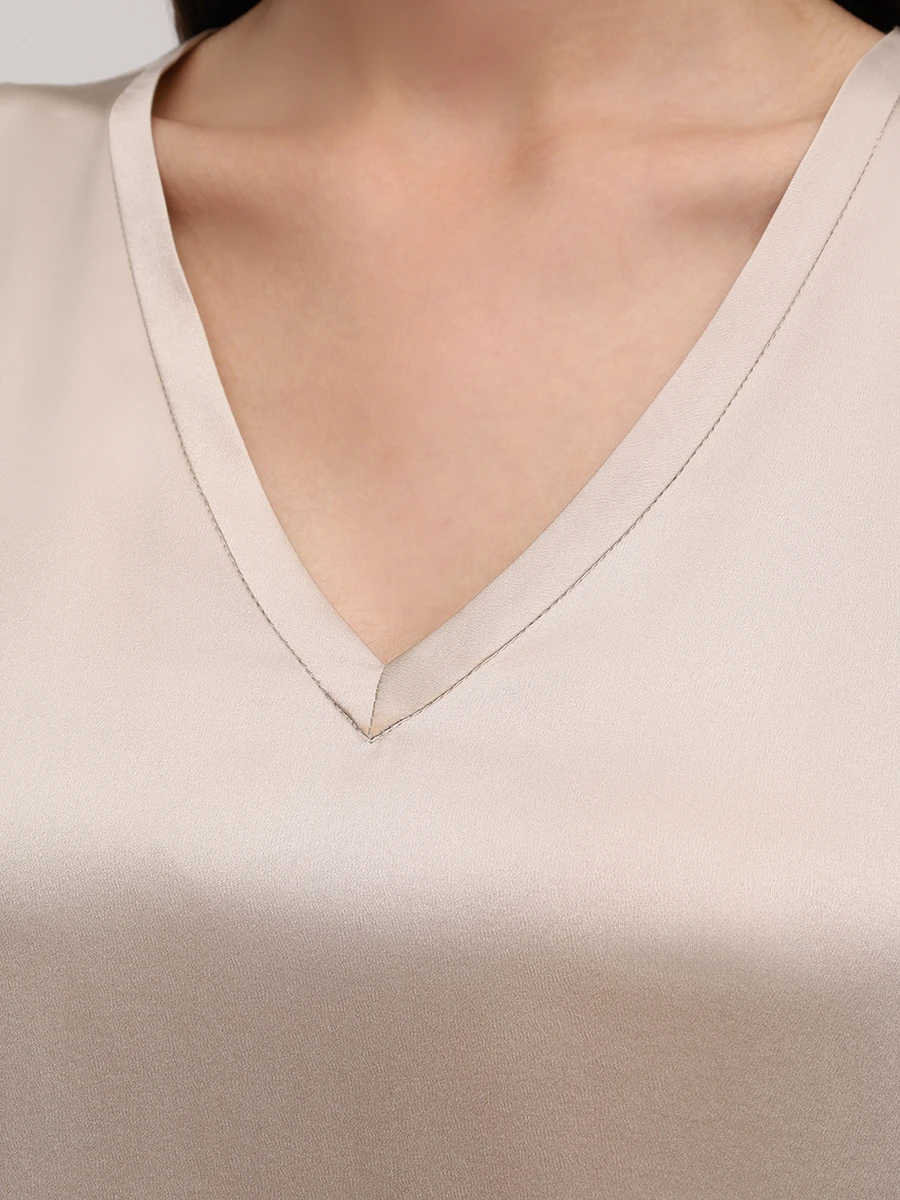 Топ шелковый