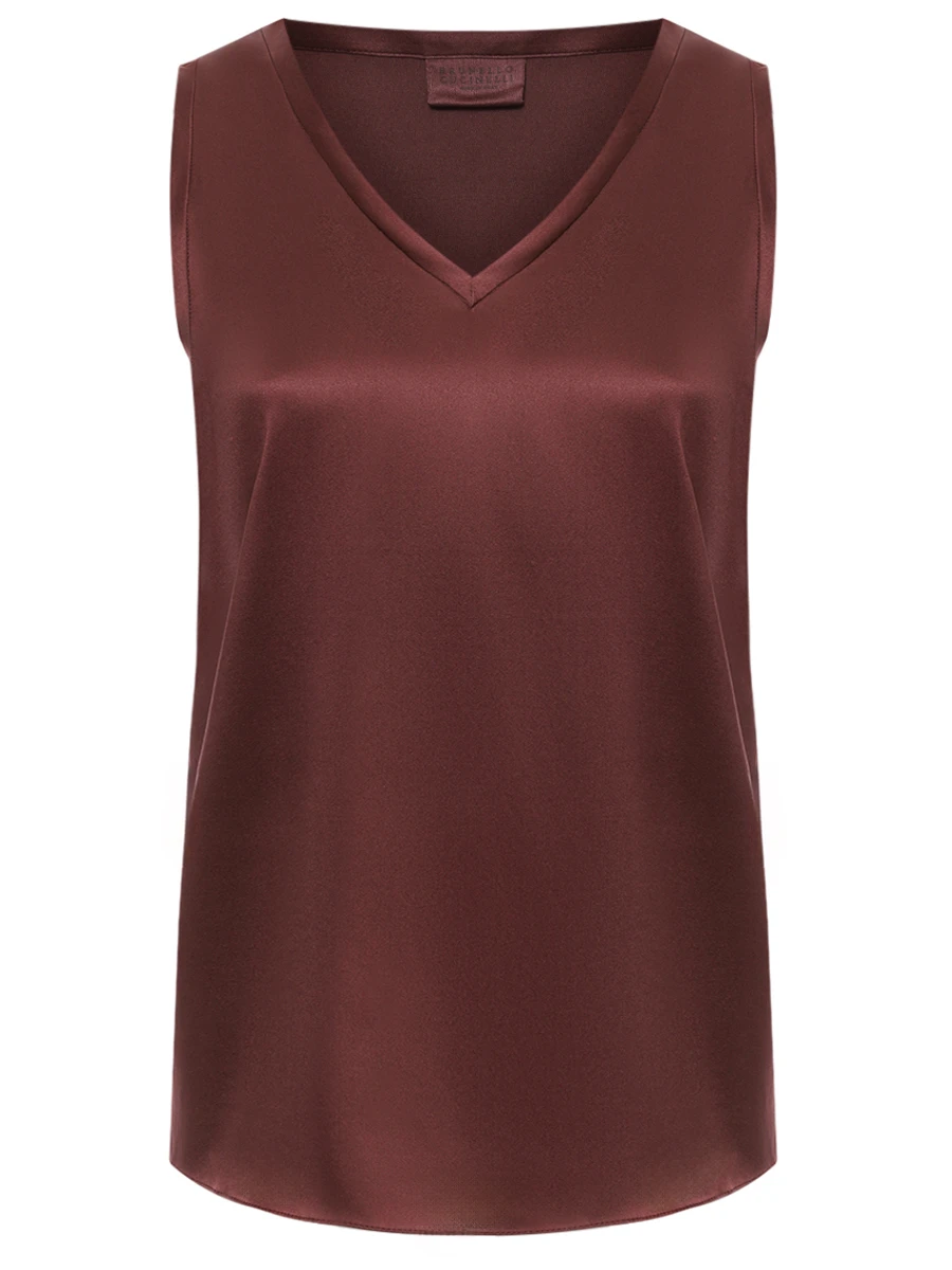 Топ шелковый