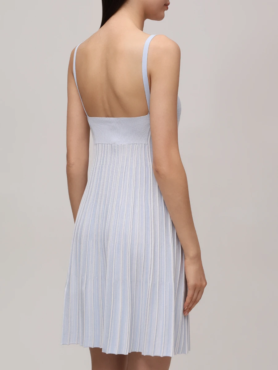 Платье из вискозы и хлопка