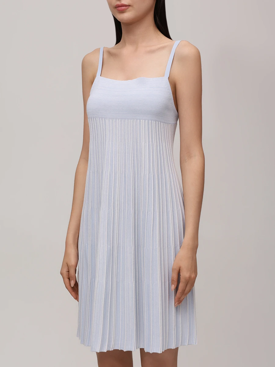 Платье из вискозы и хлопка