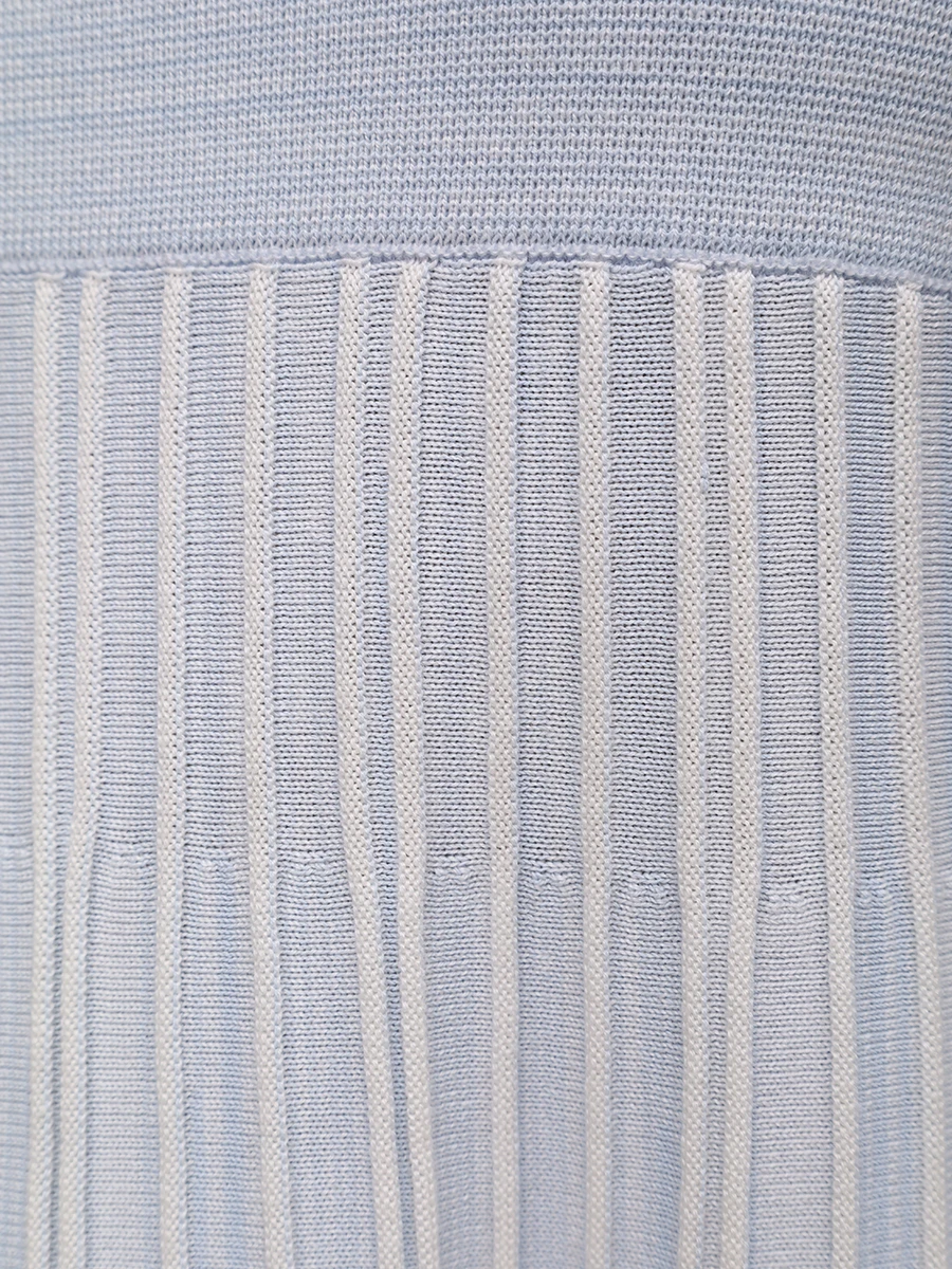 Платье из вискозы и хлопка