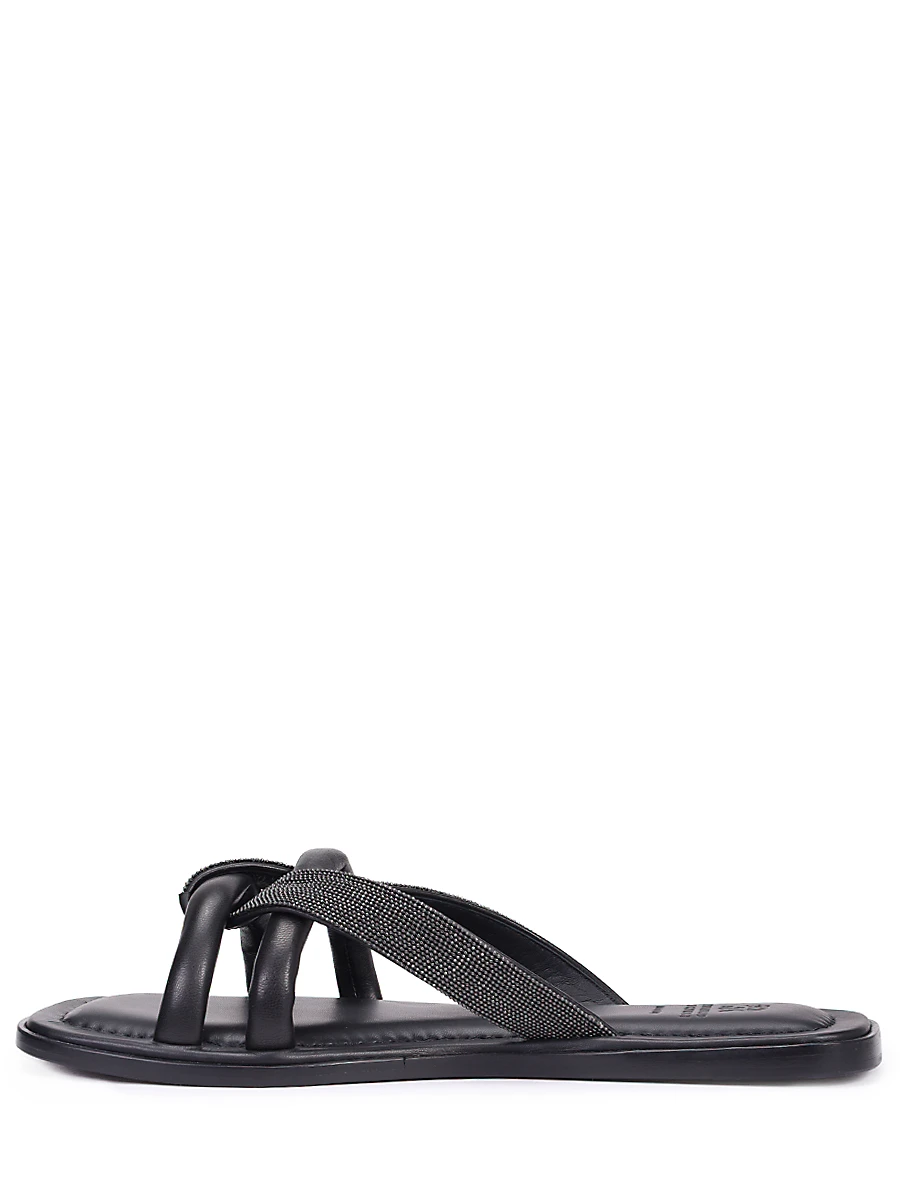 Шлепанцы кожаные