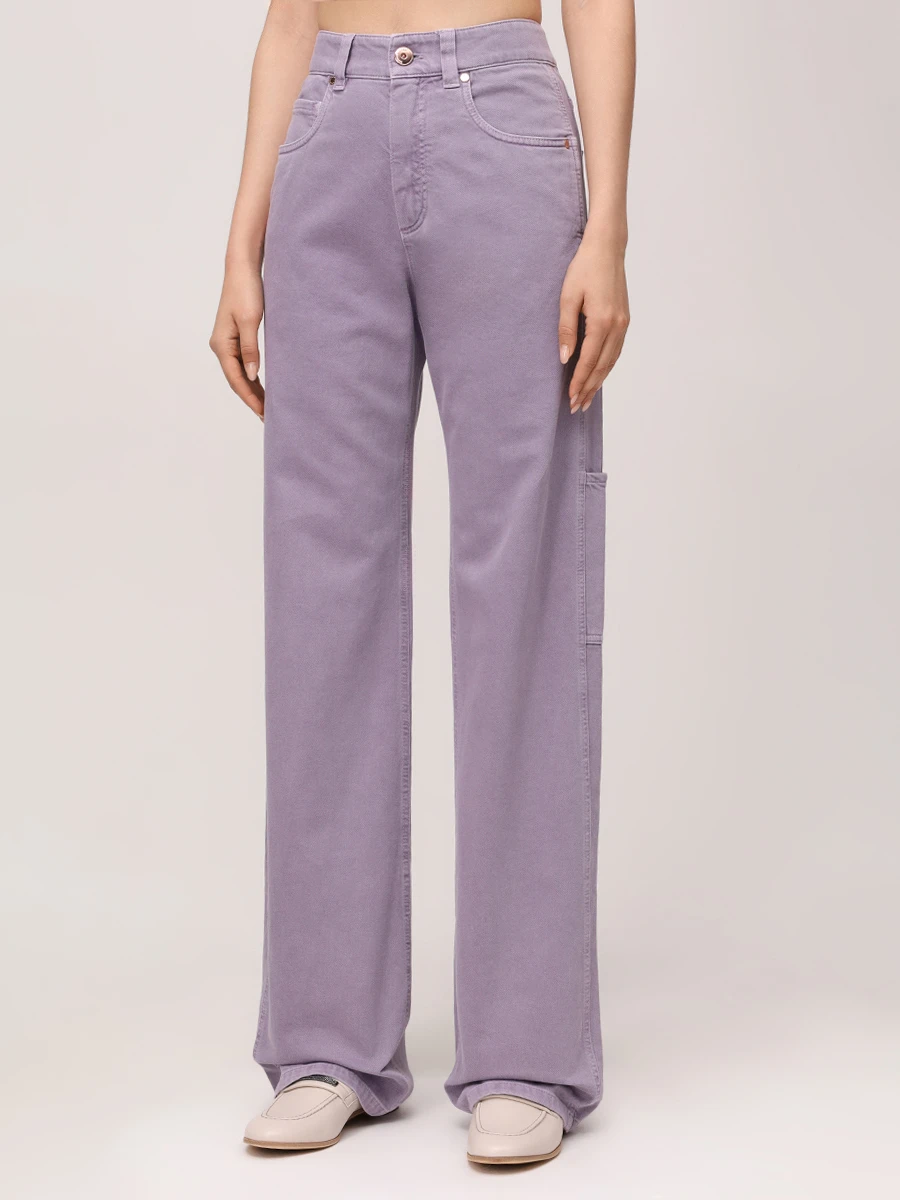 Джинсы хлопковые