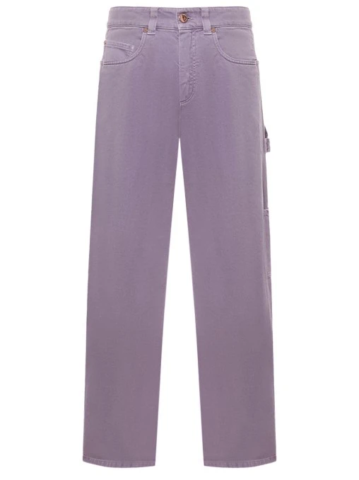 Джинсы хлопковые BRUNELLO CUCINELLI