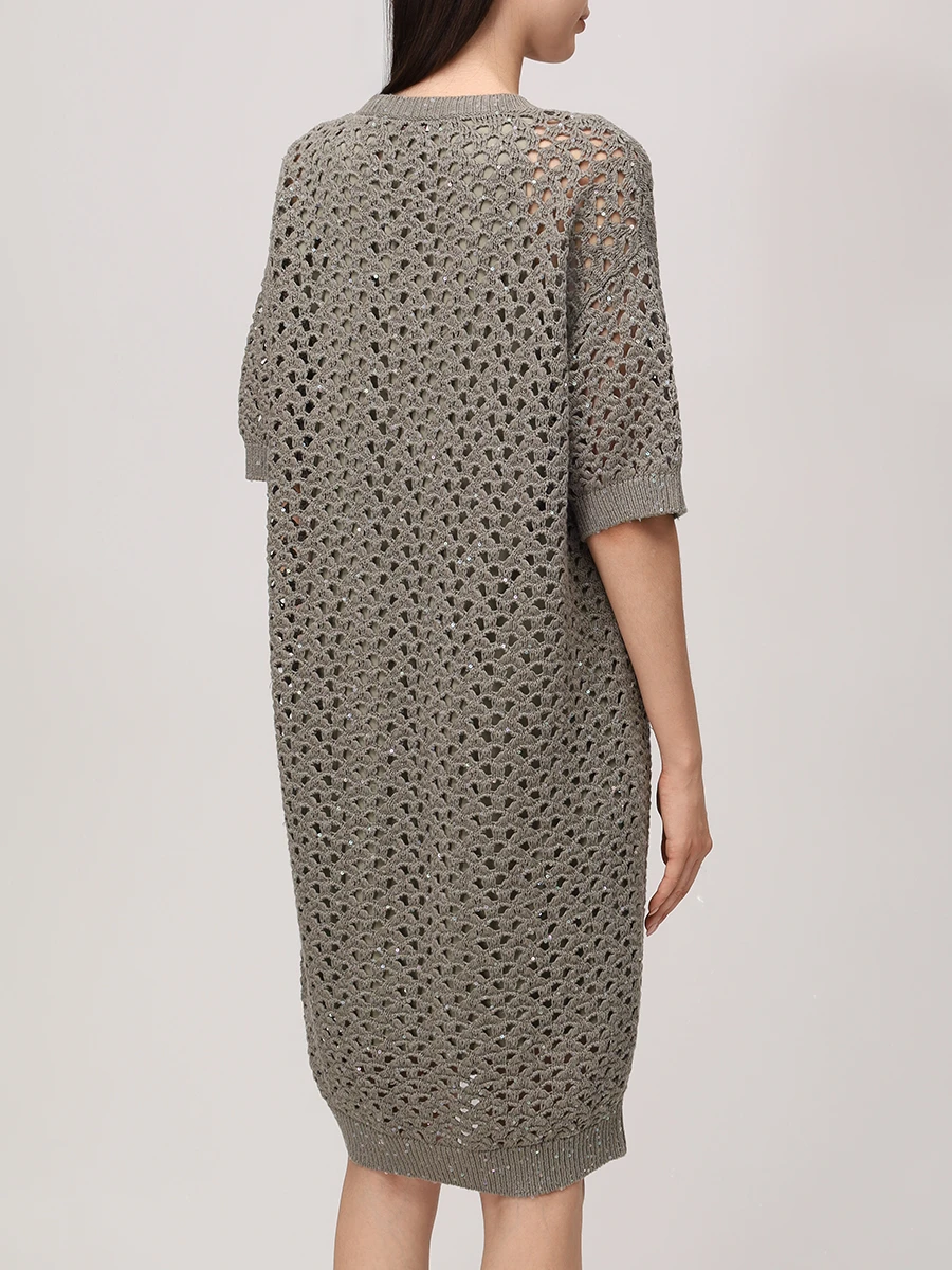 Платье трикотажное