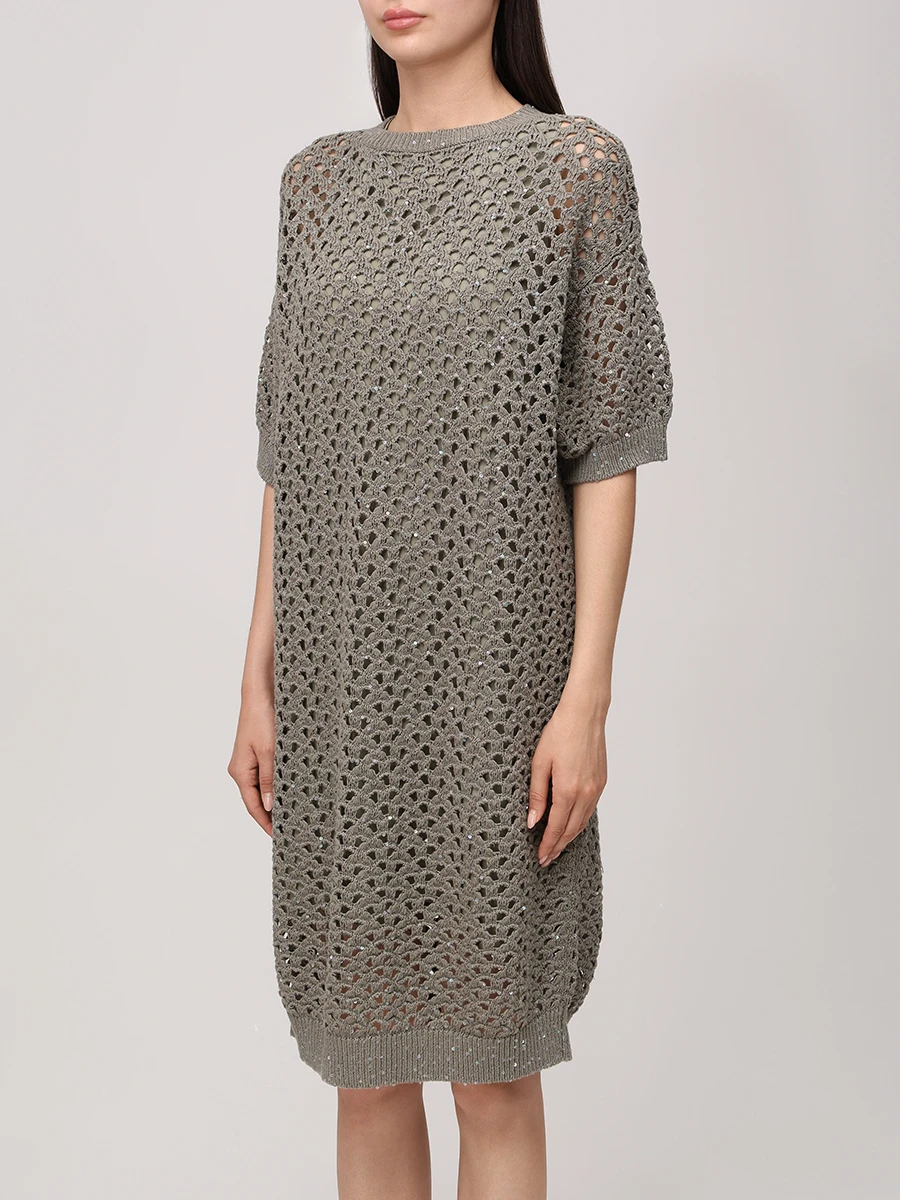 Платье трикотажное