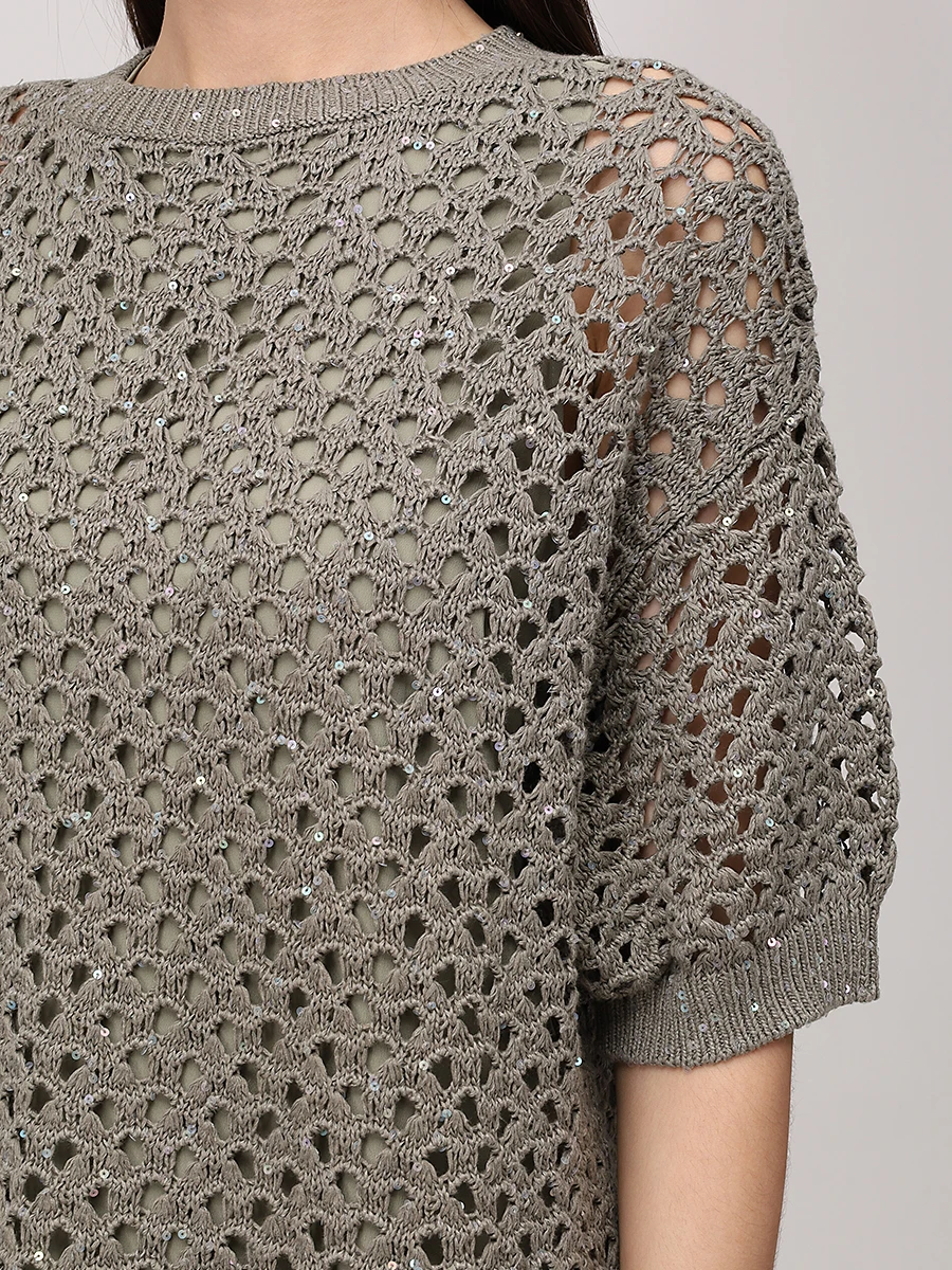 Платье трикотажное