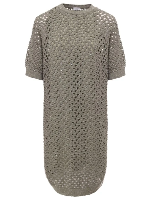 Платье трикотажное BRUNELLO CUCINELLI