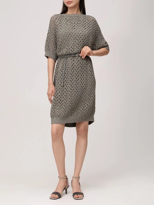Платье трикотажное BRUNELLO CUCINELLI