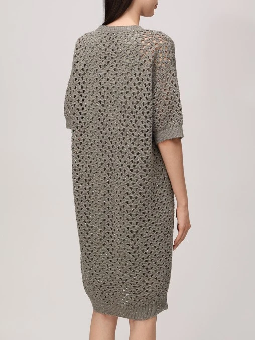 Платье трикотажное BRUNELLO CUCINELLI
