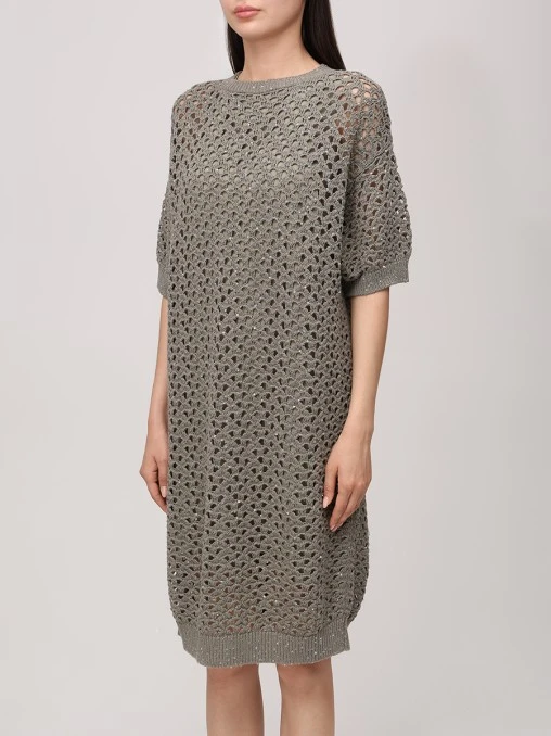 Платье трикотажное BRUNELLO CUCINELLI