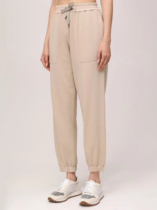 Брюки хлопковые BRUNELLO CUCINELLI