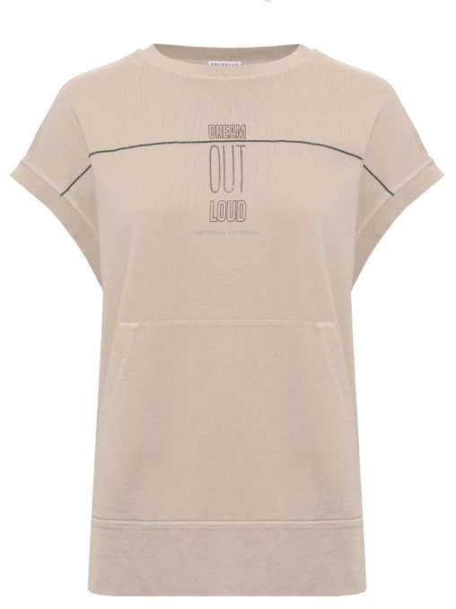 Футболка хлопковая BRUNELLO CUCINELLI