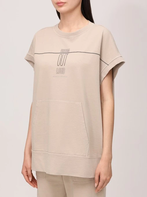 Футболка хлопковая BRUNELLO CUCINELLI