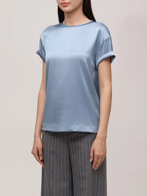 Топ шелковый BRUNELLO CUCINELLI