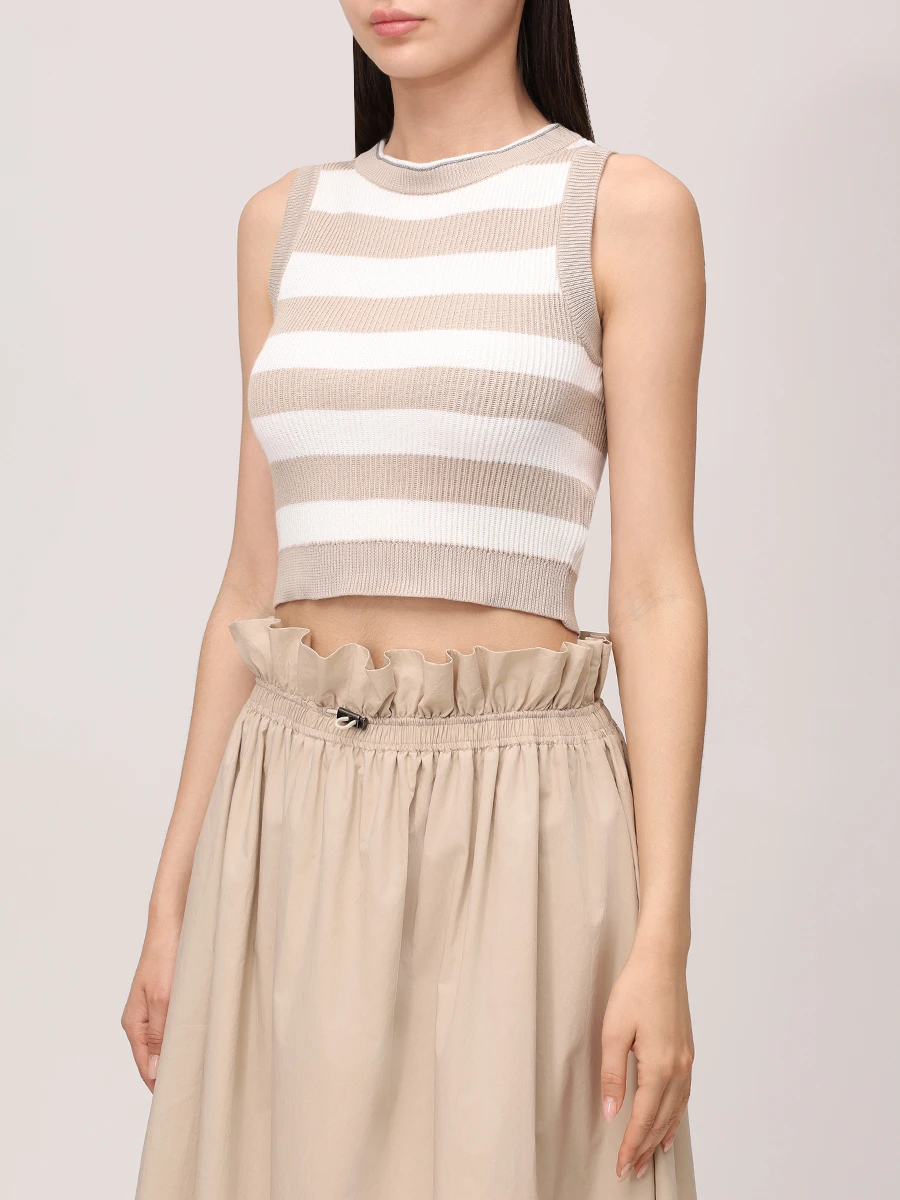 Топ хлопковый