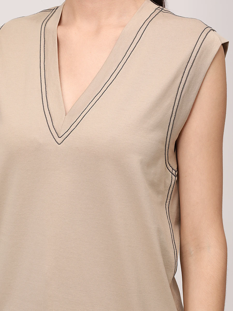 Топ хлопковый