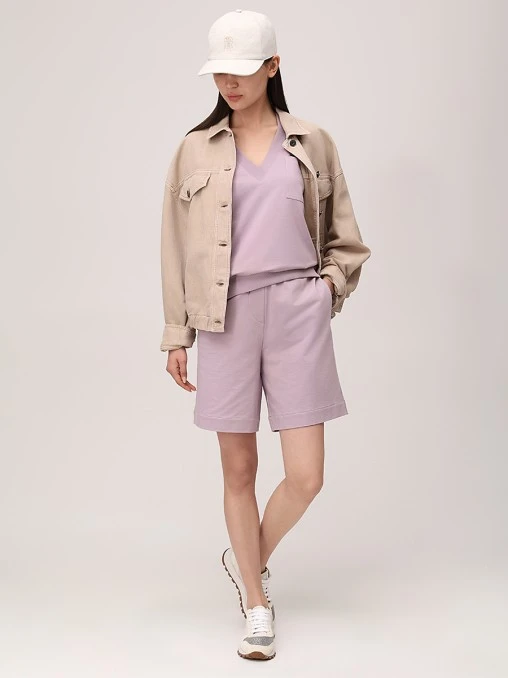 Шорты хлопковые BRUNELLO CUCINELLI