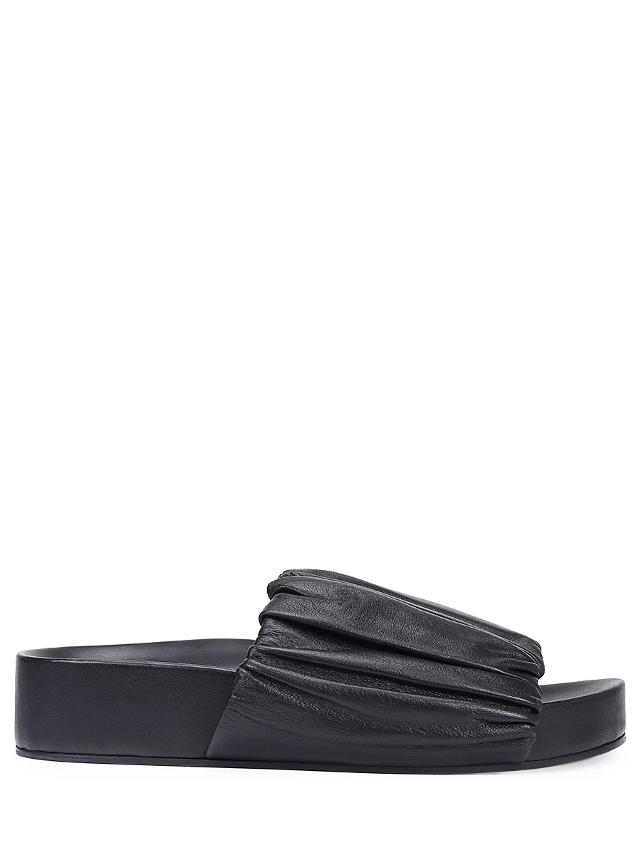 Шлепанцы кожаные