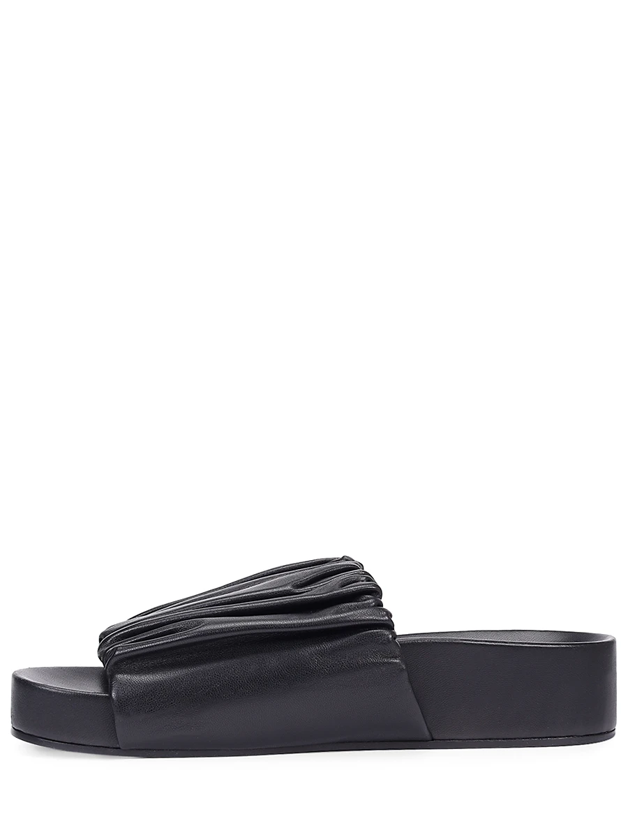 Шлепанцы кожаные