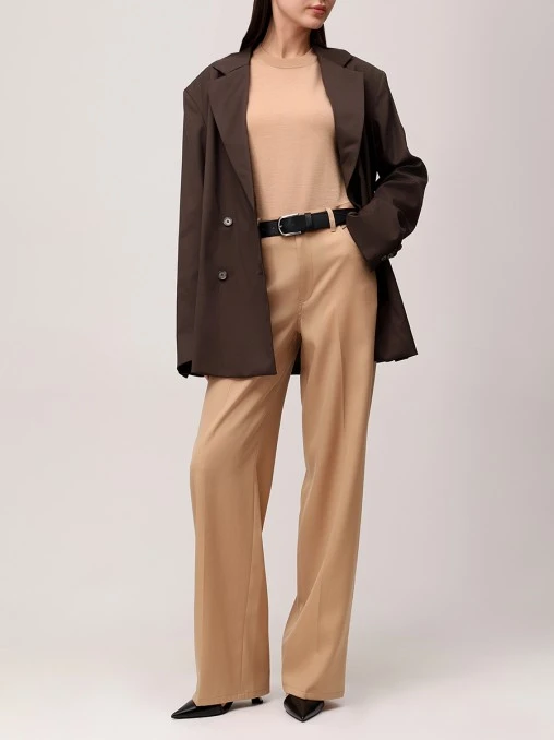 Брюки шерстяные JIL SANDER