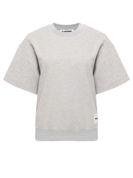 Свитшот хлопковый JIL SANDER