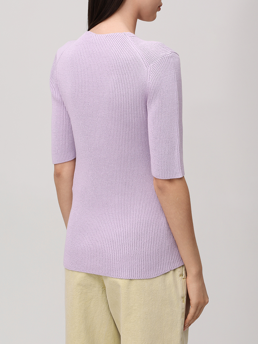 Джемпер из вискозы и хлопка