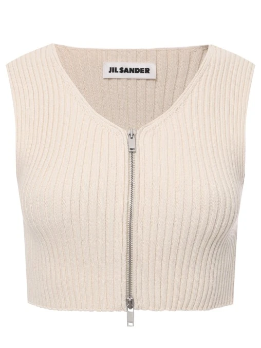 Топ хлопковый JIL SANDER