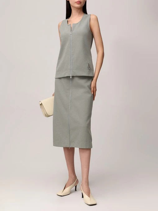 Юбка однотонная JIL SANDER