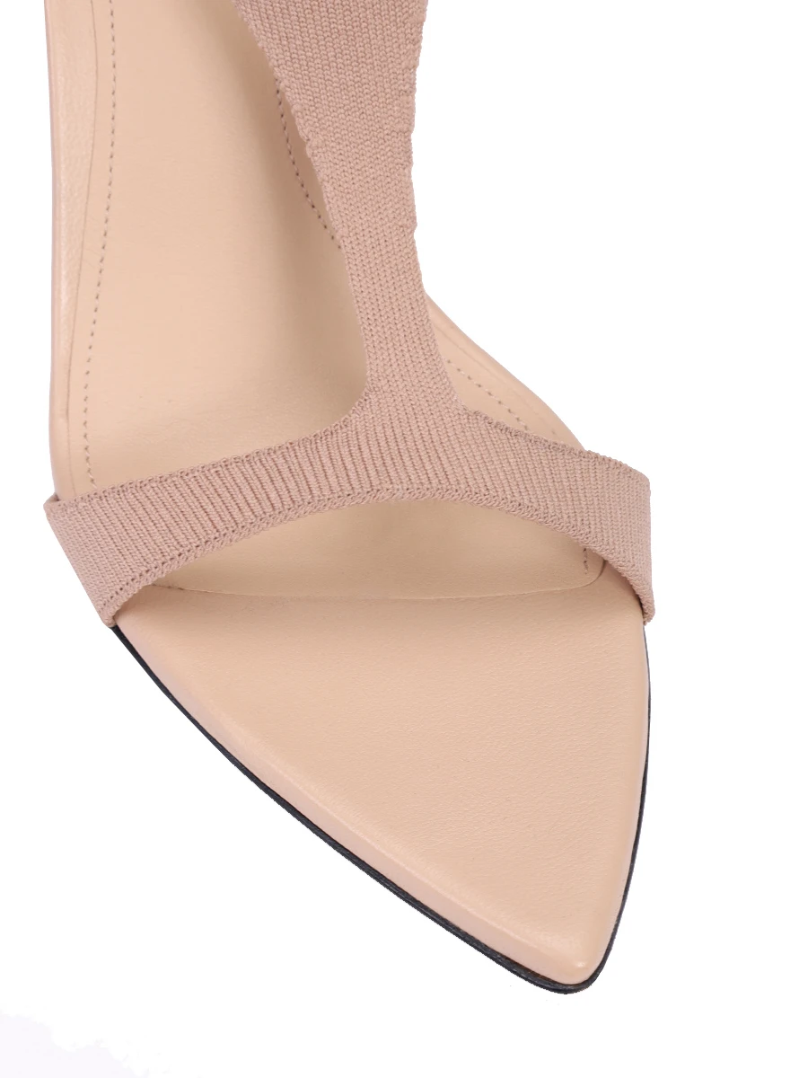 Босоножки текстильные