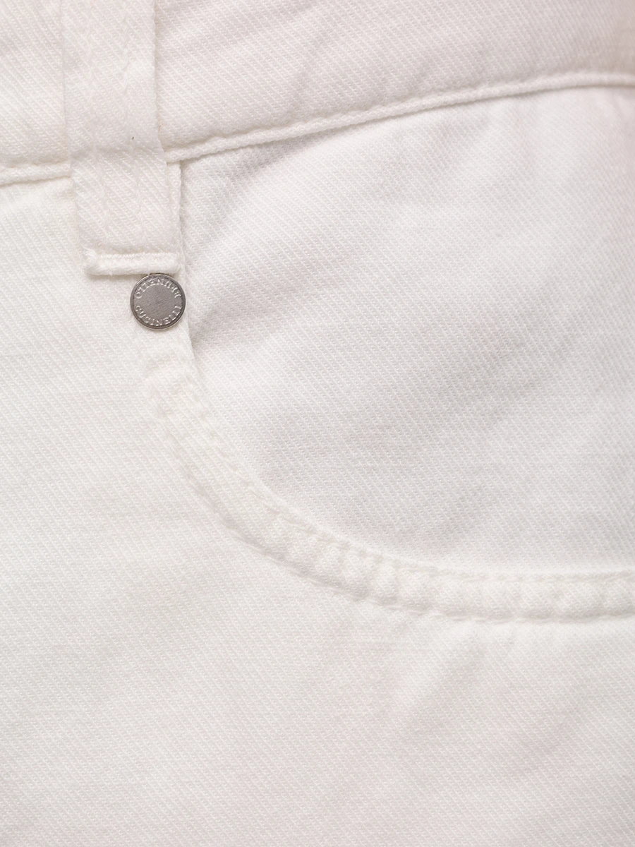 Джинсы из хлопка и льна