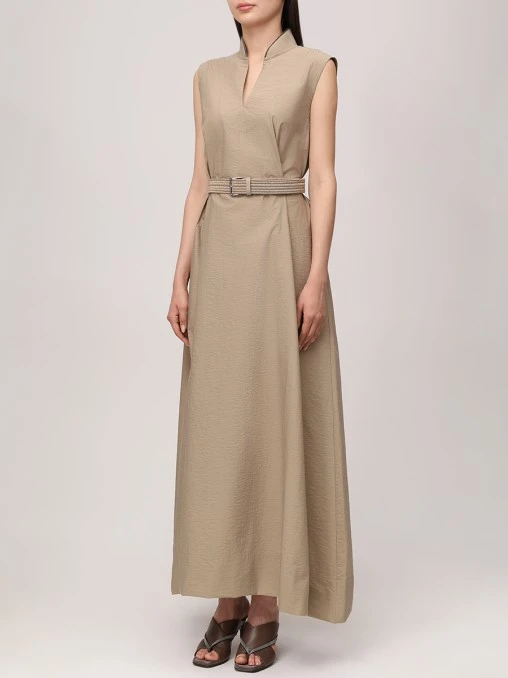 Платье хлопковое BRUNELLO CUCINELLI