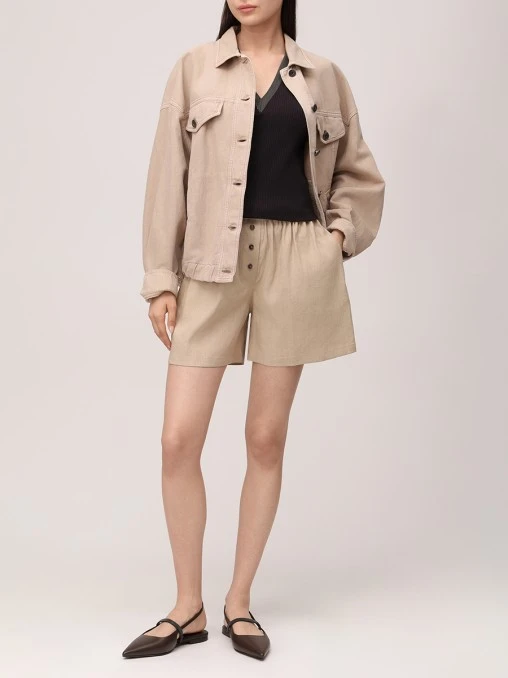 Топ хлопковый BRUNELLO CUCINELLI