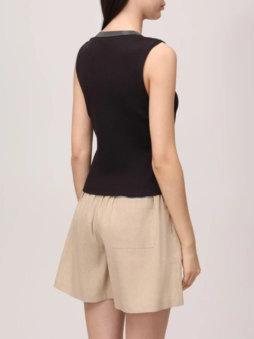 Топ хлопковый BRUNELLO CUCINELLI