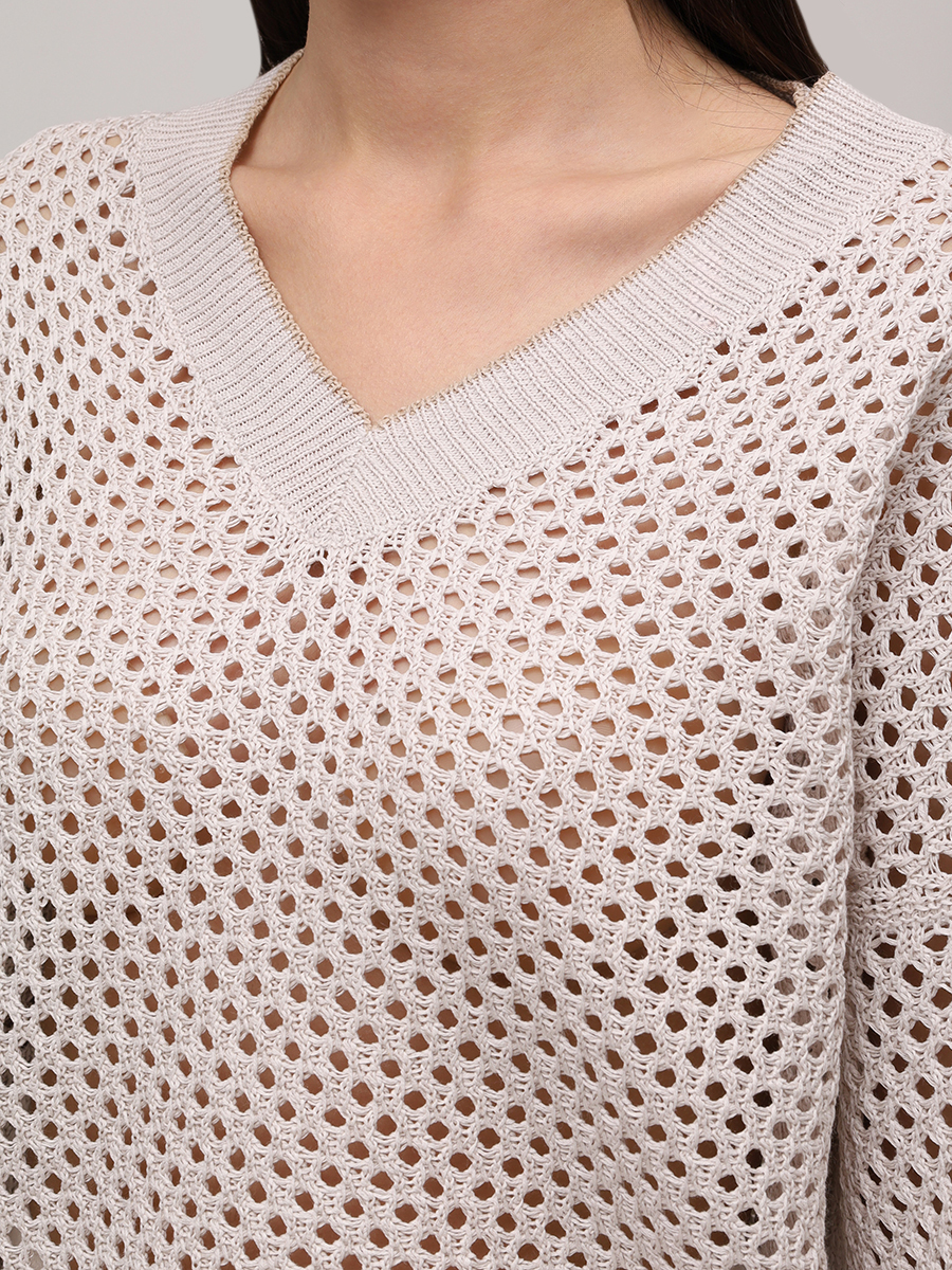 Пуловер хлопковый