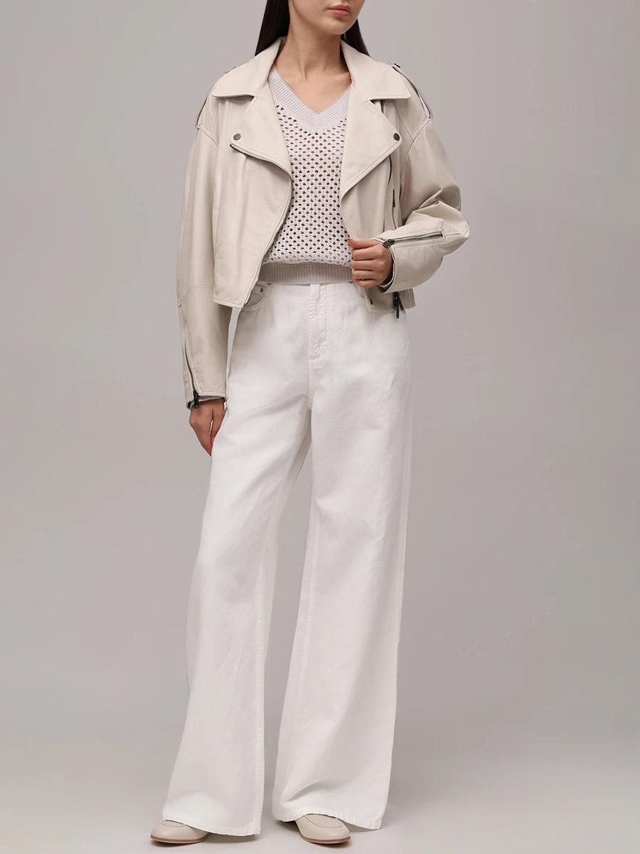 Пуловер хлопковый