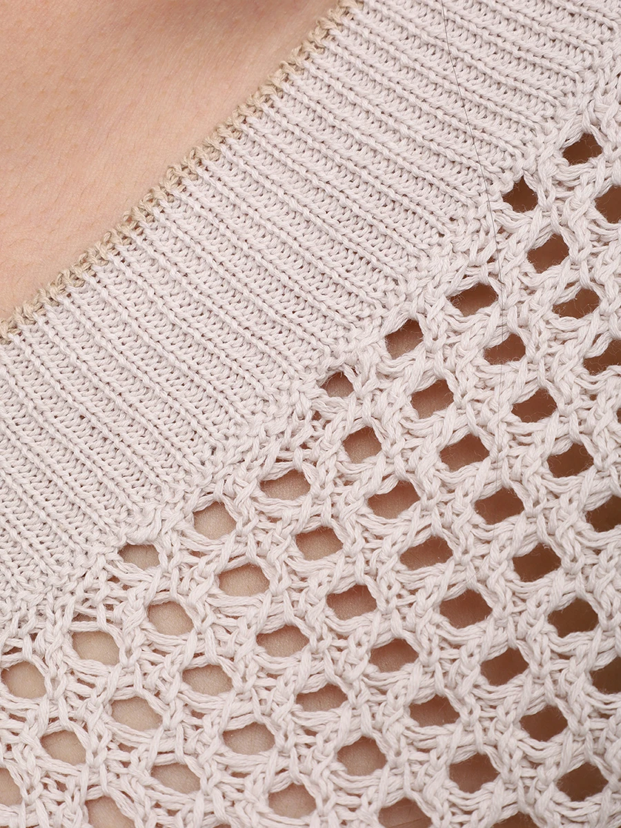 Пуловер хлопковый